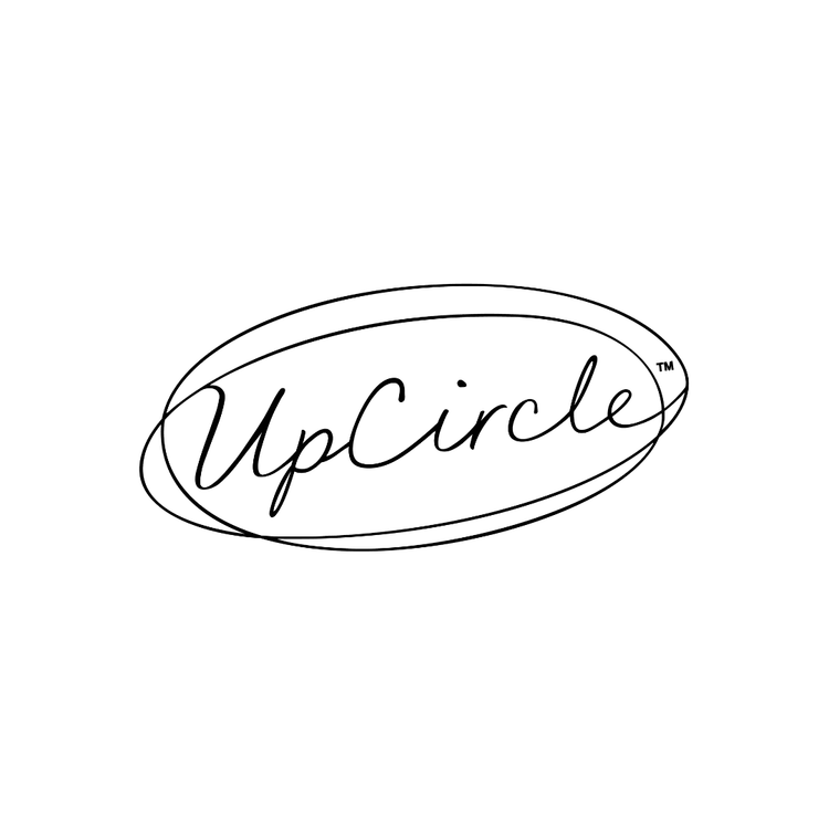 upcircle beauty logo, handwritten
