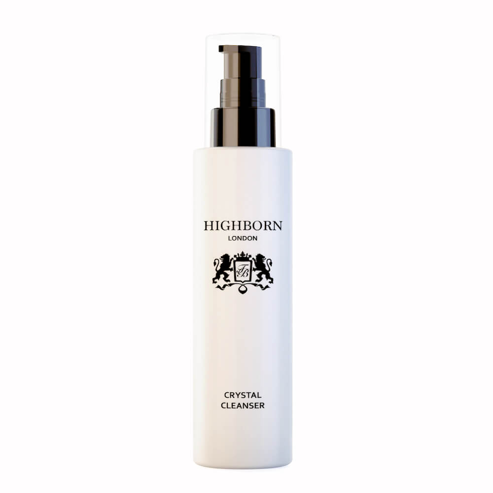 Highborn London Crystal Cleanser bottle on a white background