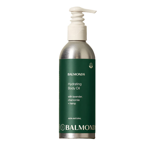 Balmonds Hydrating Body Oil - 200ml front shot