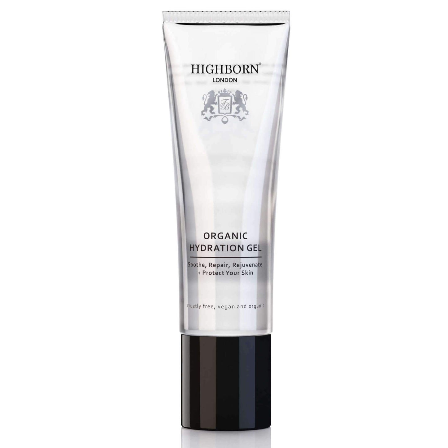 Highborn Organic Hydration Gel tube on a white background