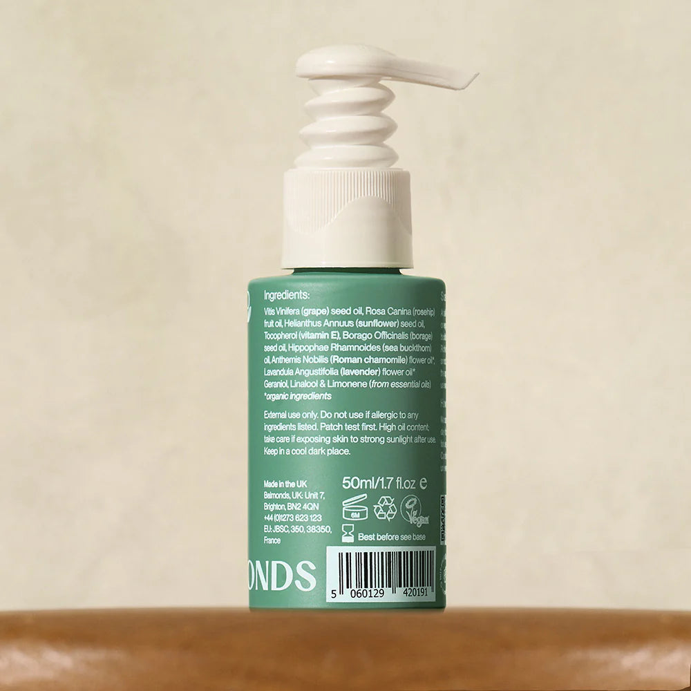 Balmonds Scar & Stretch Mark Oil - 50ml back shot