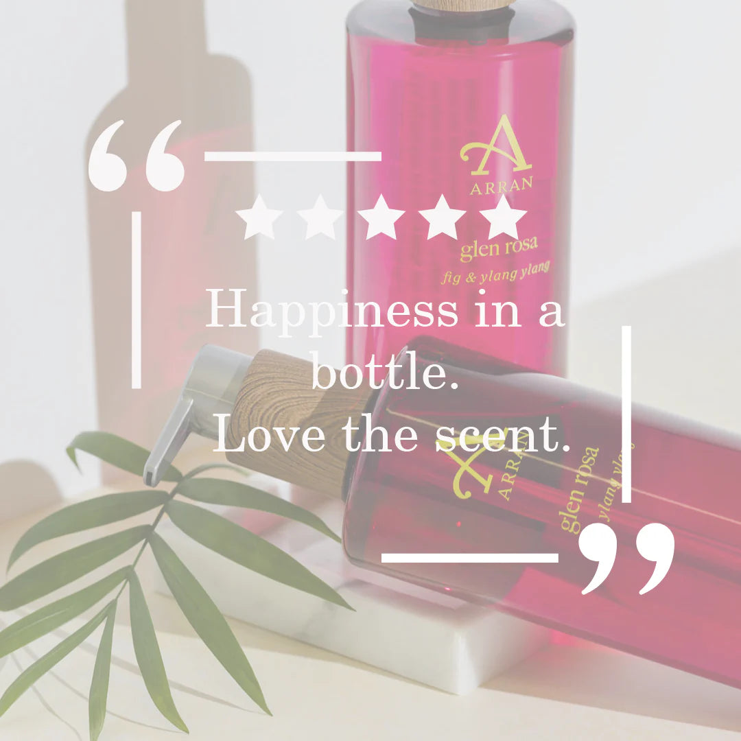 Glen Rosa Fig & Ylang Ylang Bath & Shower Gel - 300ml customer review happiness in a bottle
