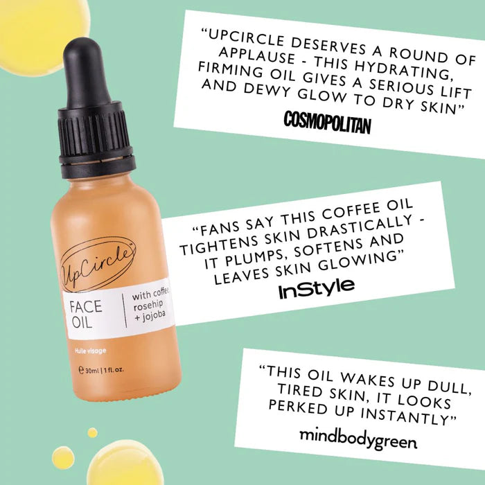 UpCircle Beauty Organic Face Oil with Coffee Extract reviews from publications