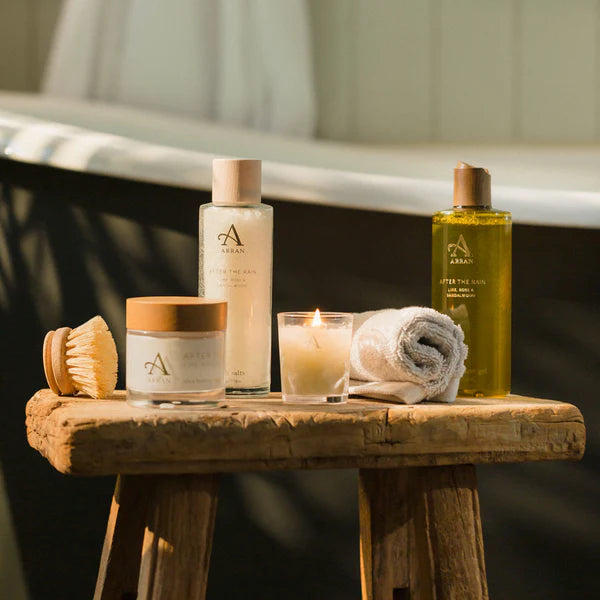 After the Rain Bath & Shower Gel - 300ml lifestyle shot of collection