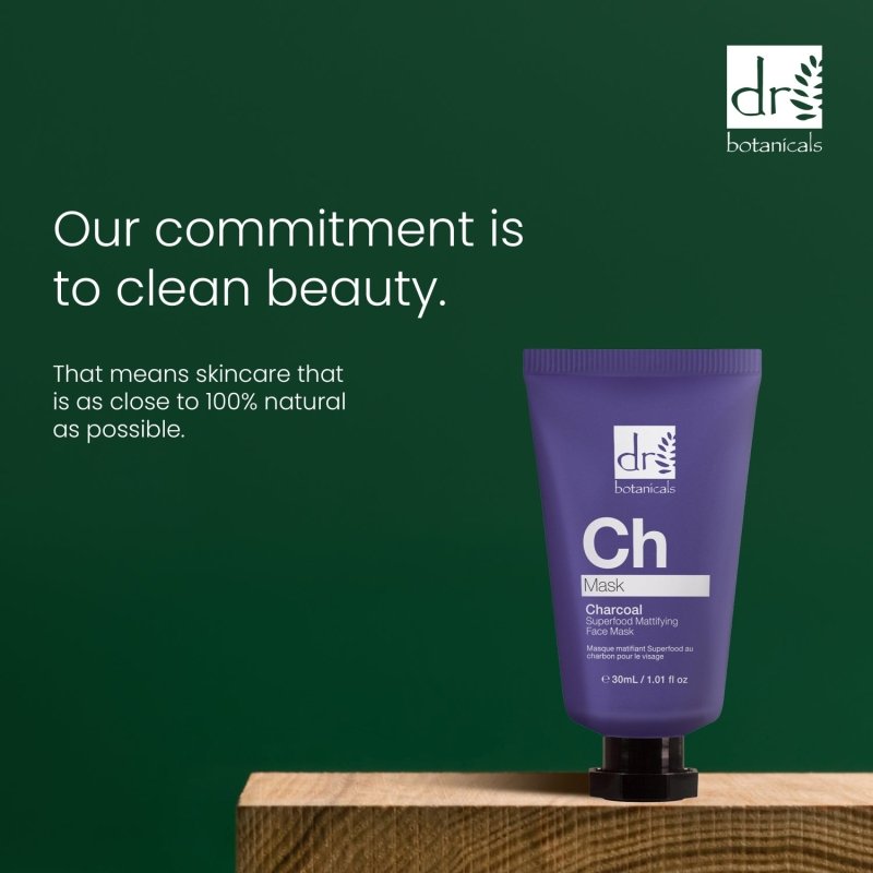 Charcoal Superfood Mattifying Face Mask 30ml