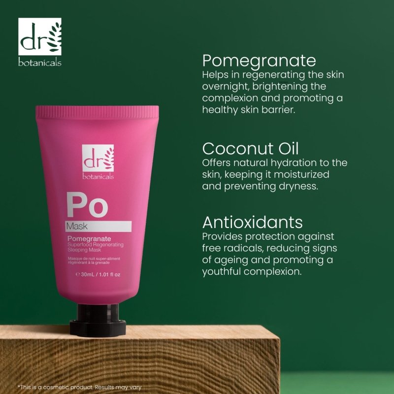 Pomegranate Superfood Regenerating Sleeping Mask 30ml