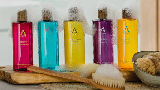 Arran Aromatics After the Rain Glen Rosa Glenashdale bath and body gel