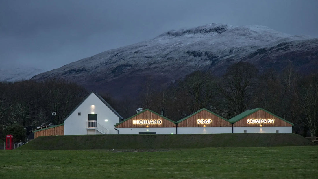 Highland Soap Company factory in Scotland
