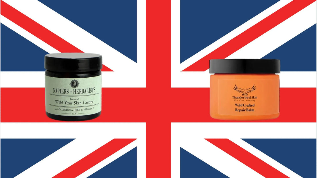 Thunderbird Skin and Napiers The Herbalists on British union jack flag