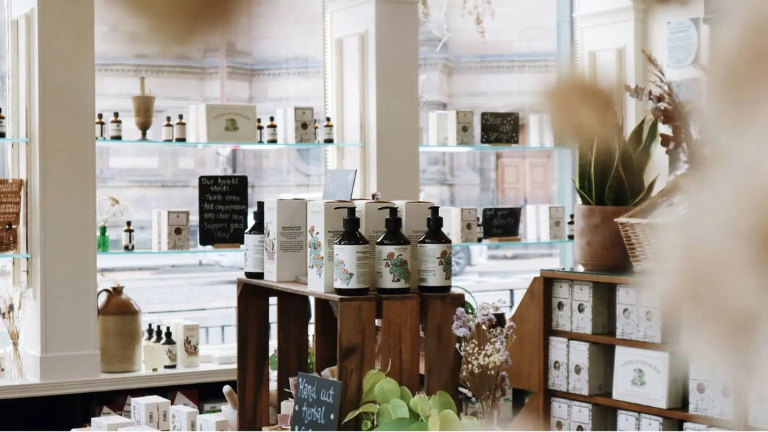 A guide to buying natural skincare featuring Napiers The Herbalists