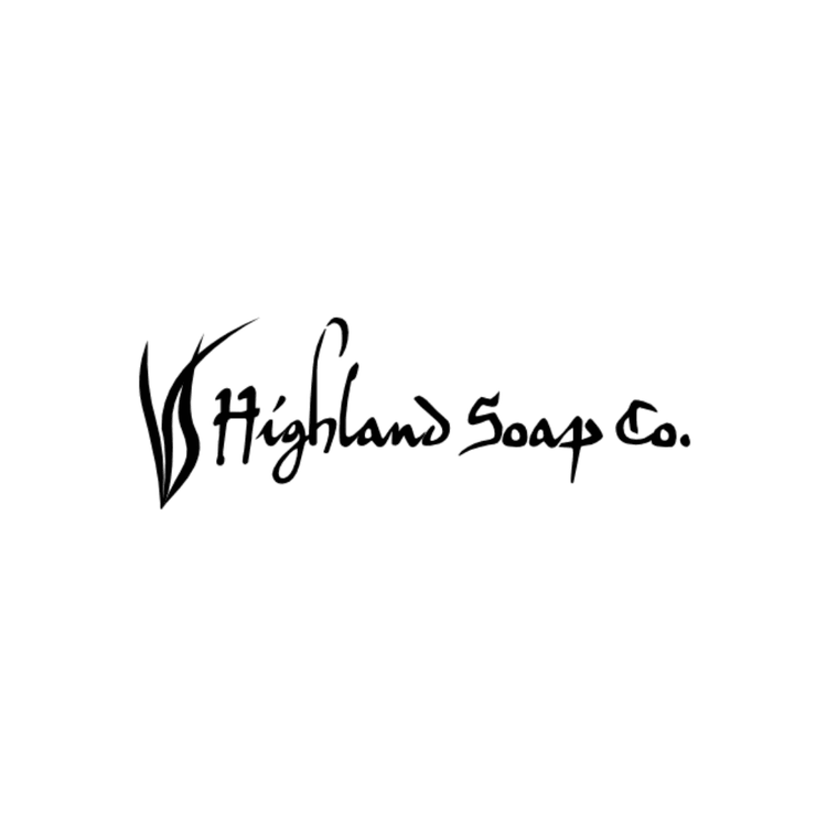 Logo of Highland Soap Company in black