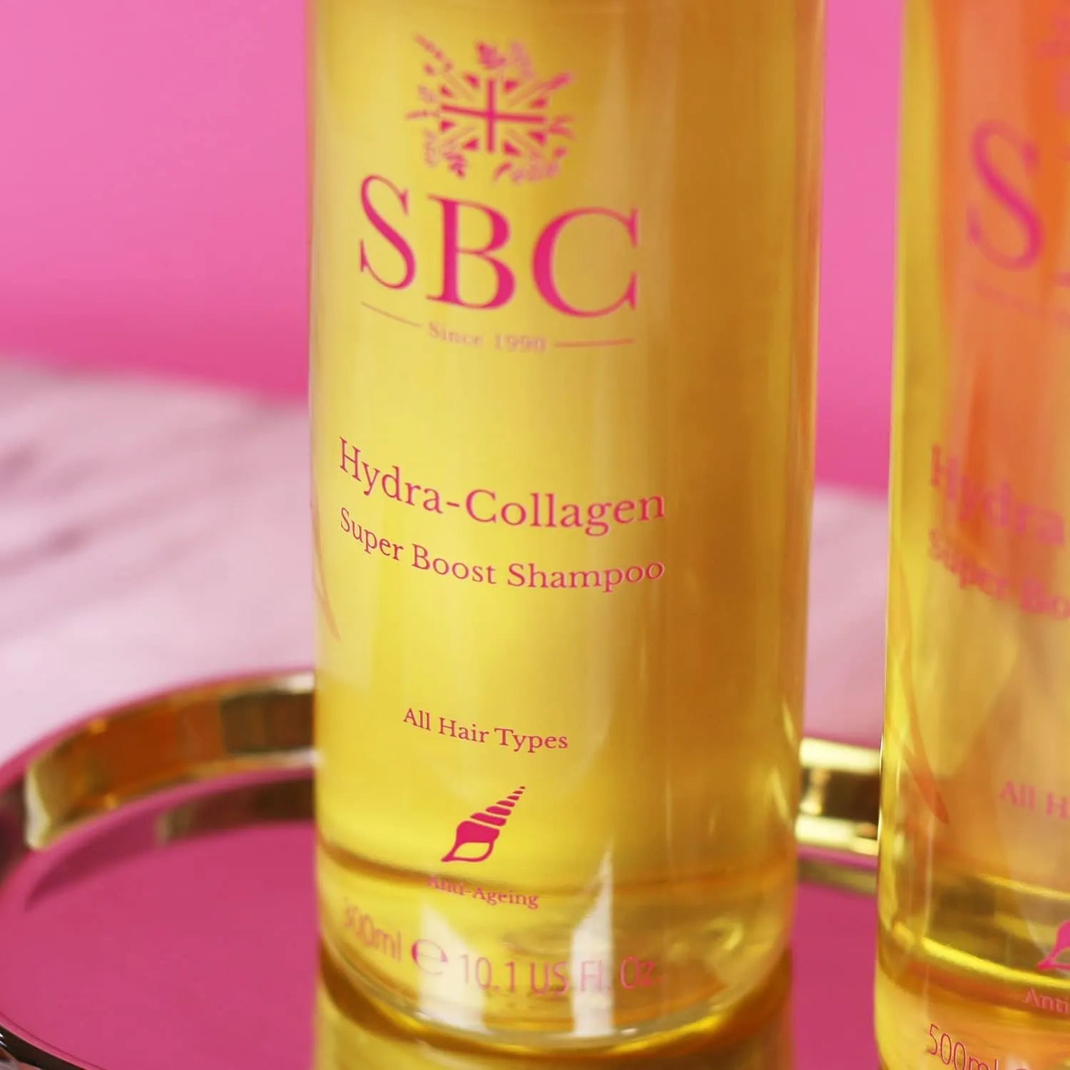 Hydra-Collagen Super Boost Shampoo 500ml close up shot