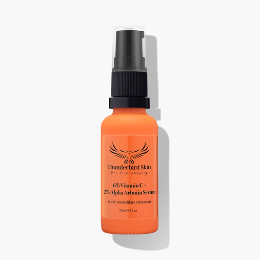 6% Vitamin C + 2% Alpha Arbutin Serum - 30ml front packshot