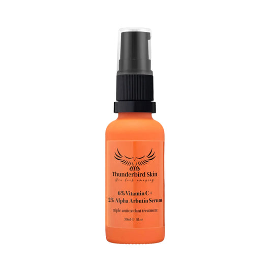 6% Vitamin C + 2% Alpha Arbutin Serum - 30ml front packshot