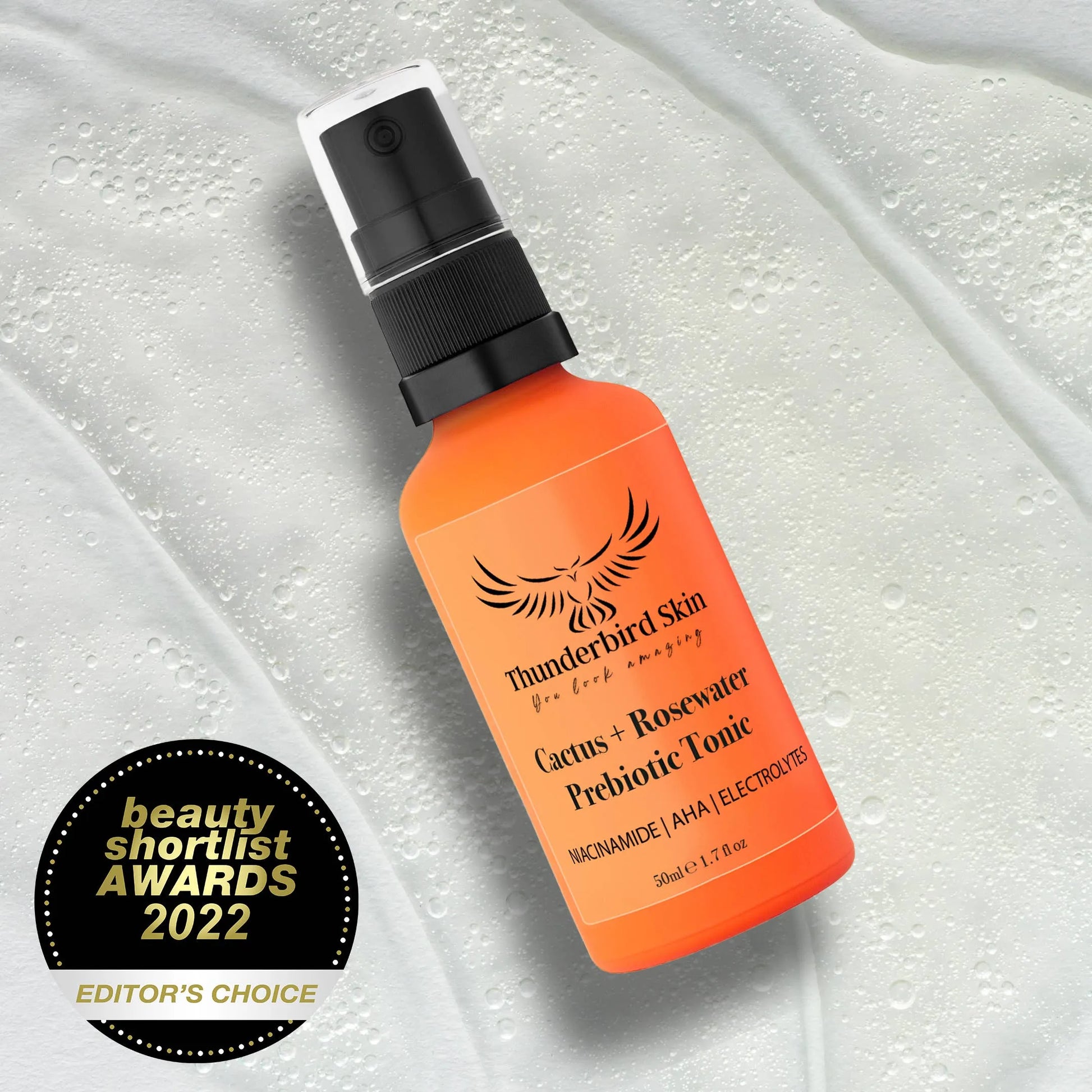 Cactus + Rosewater Prebiotic Tonic Beauty Shortlist Awards 2022