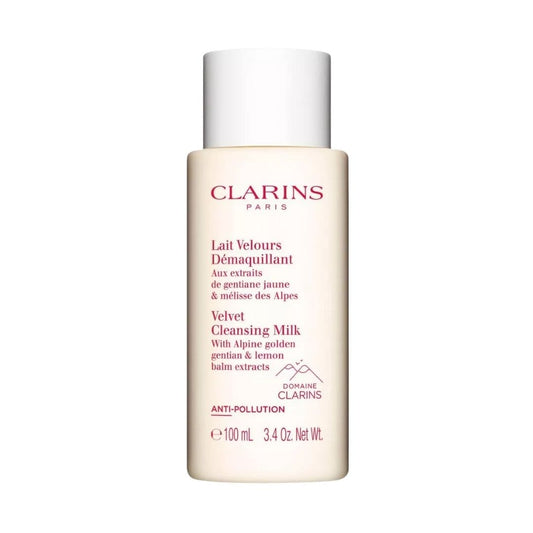 ClarinsVelvetCleansingMilkWithAlpineGentian_LemonExtracts100ml