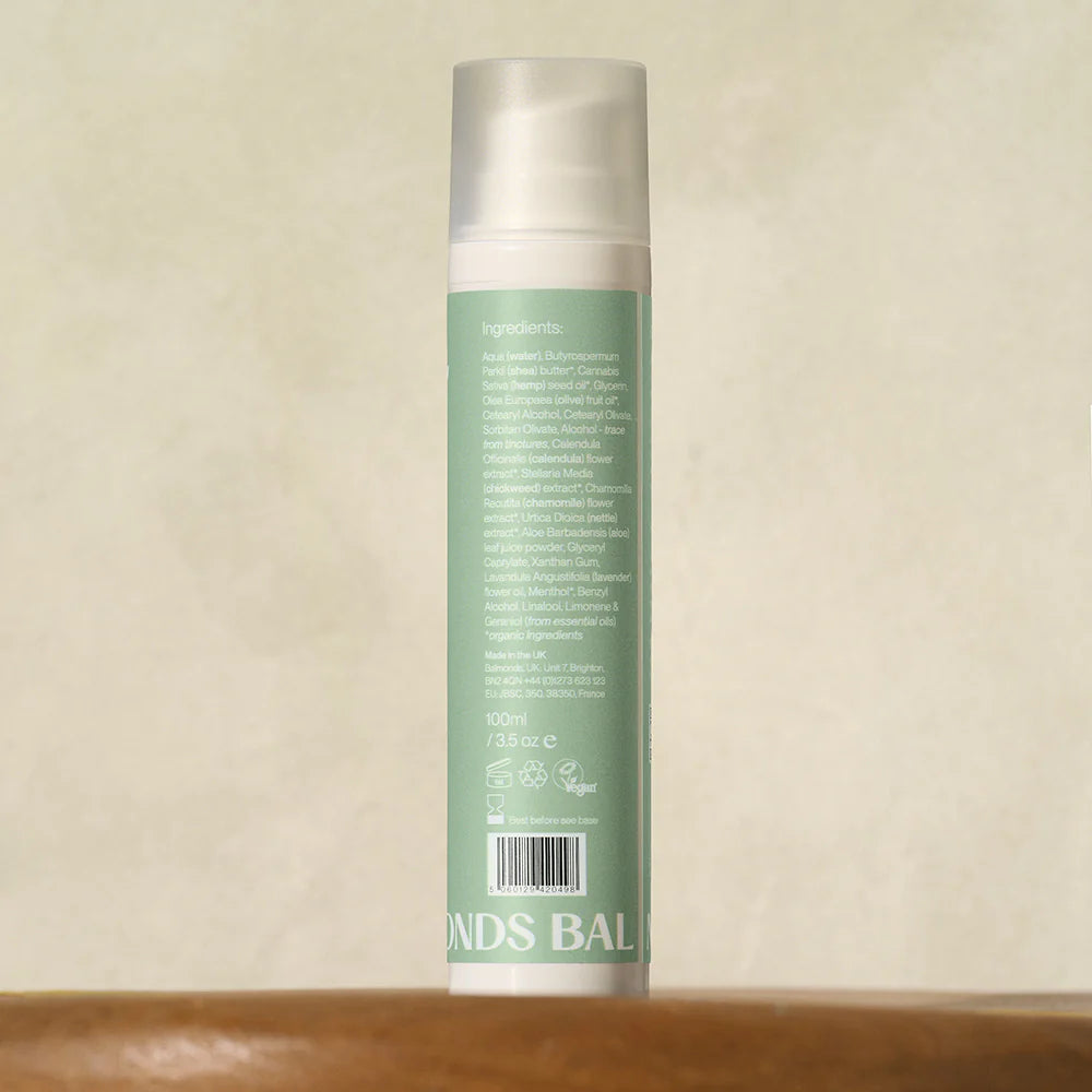 Balmonds Cooling Cream - 100ml back shot