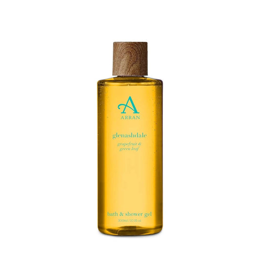 Arran aromatics glenashdale bath and shower gel front shot