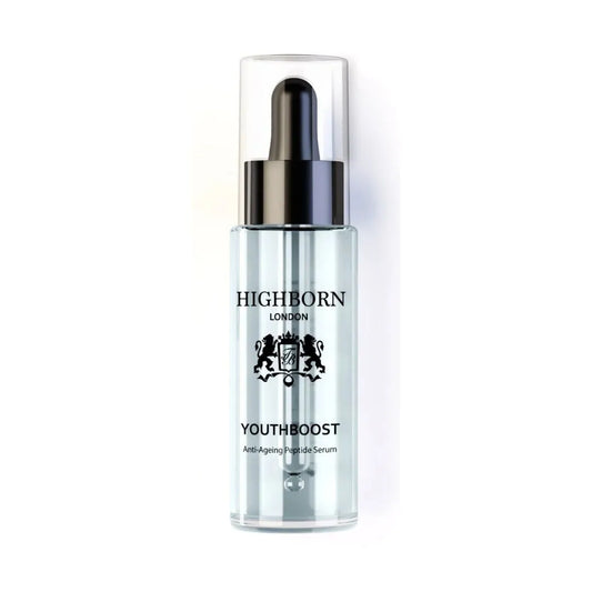 Highborn Youthboost serum bottle on a white background
