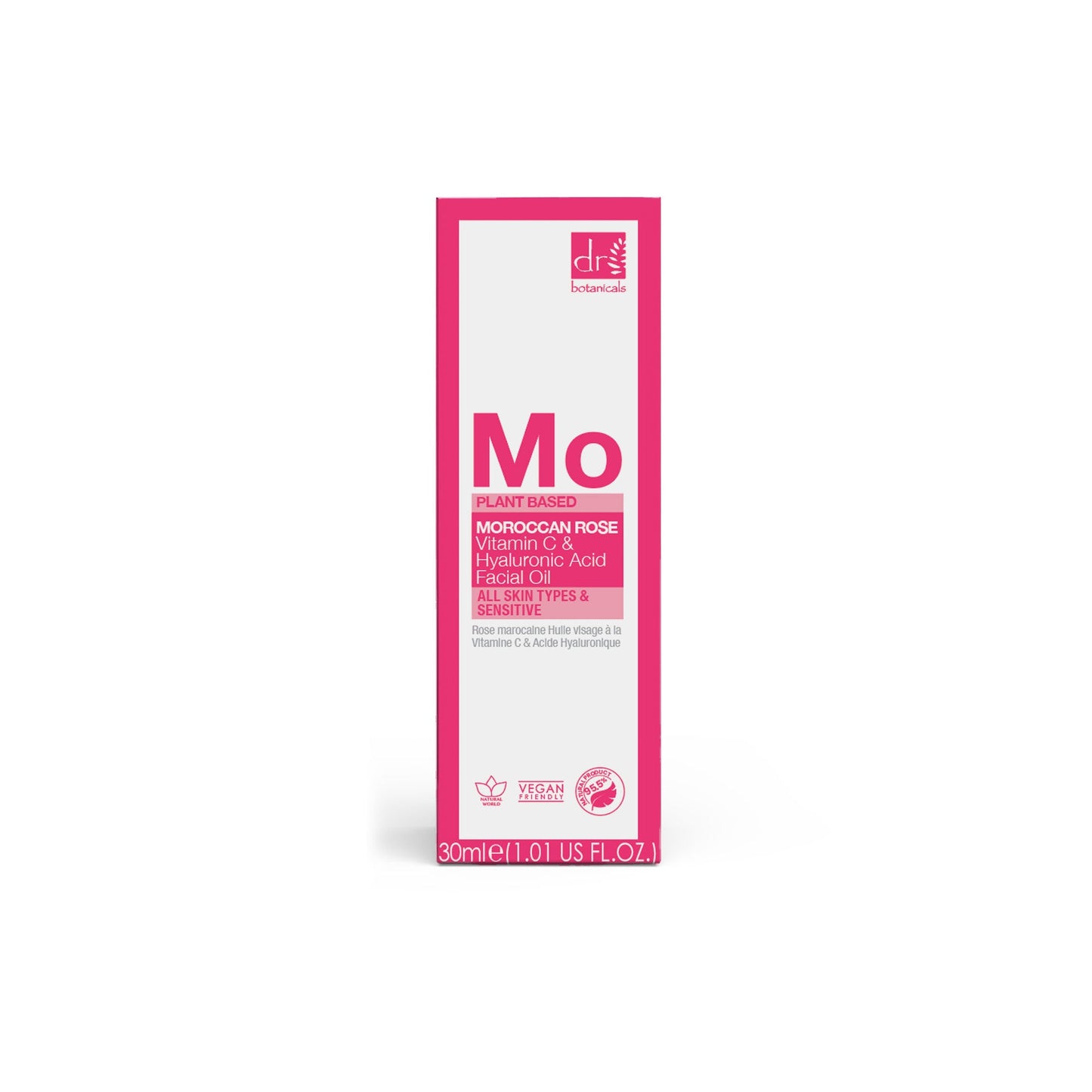 Moroccan Rose Facial Oil with Hyaluronic Acid & Vitamin C