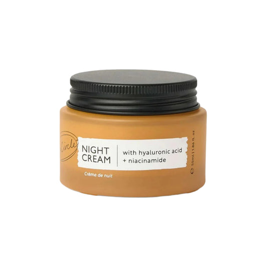 UpCircle Beauty Night Cream with Hyaluronic Acid + Niacinamide front shot
