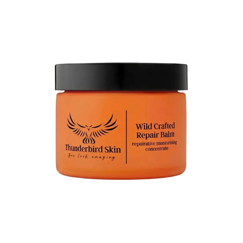 Thunderbird Skin orange container on white background