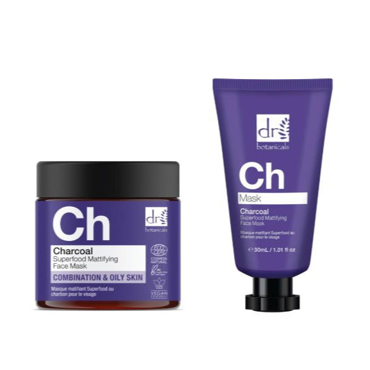 Charcoal Superfood Face Mask Duo