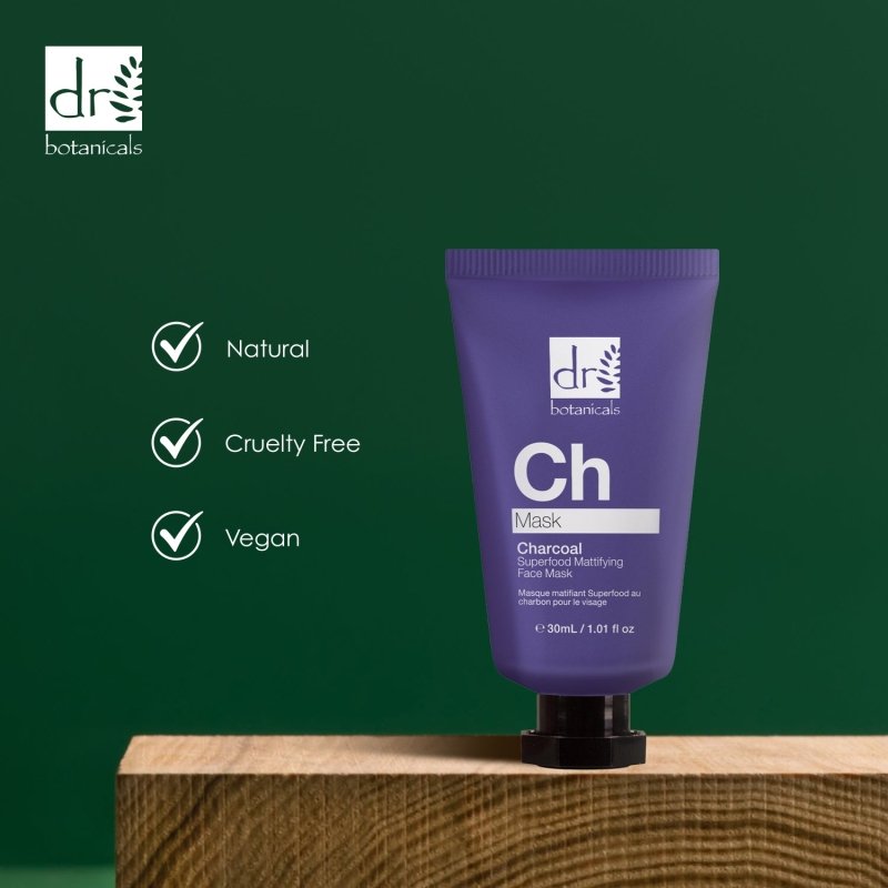 Charcoal Superfood Mattifying Face Mask 30ml