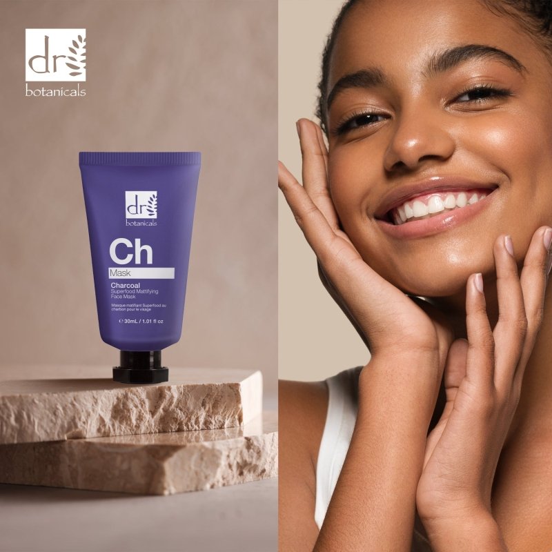 Charcoal Superfood Mattifying Face Mask 30ml